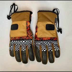 Celtek Leather fleece lined Gloves